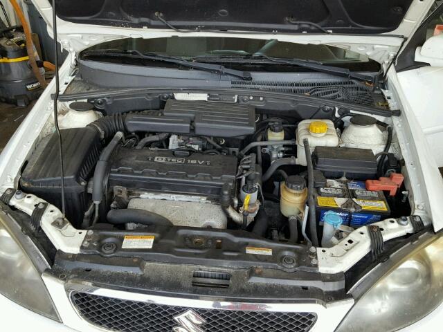 KL5JD66Z76K392933 - 2006 SUZUKI RENO WHITE photo 7