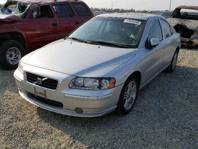 YV1RS592582681818 - 2008 VOLVO S60 2.5T SILVER photo 2