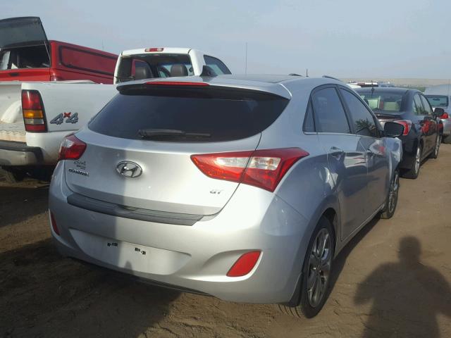 KMHD35LE0DU097627 - 2013 HYUNDAI ELANTRA GT SILVER photo 4