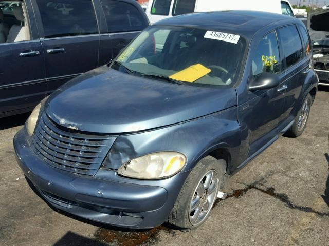 3C8FY68BX3T527268 - 2003 CHRYSLER PT CRUISER BLUE photo 2