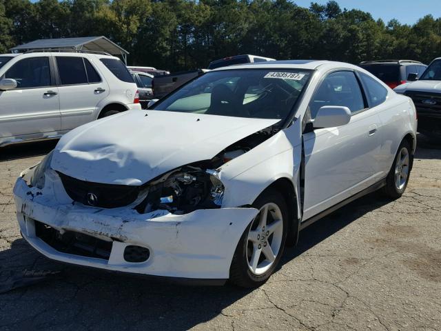 JH4DC54854S016175 - 2004 ACURA RSX WHITE photo 2