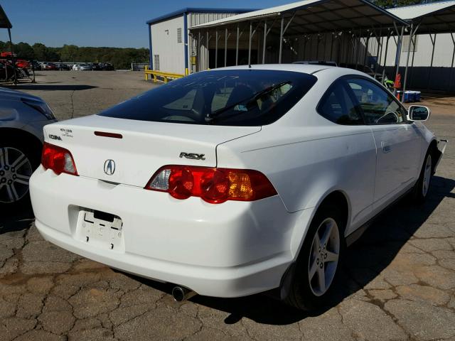 JH4DC54854S016175 - 2004 ACURA RSX WHITE photo 4