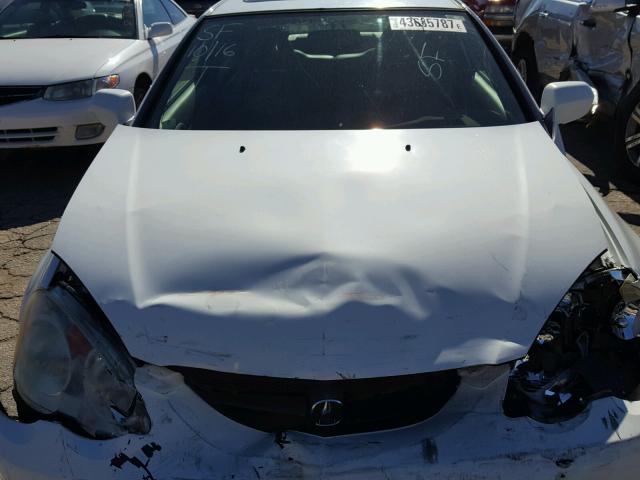 JH4DC54854S016175 - 2004 ACURA RSX WHITE photo 7