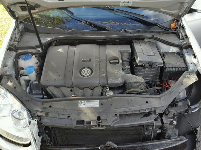 3VWAZ7AJ8AM094540 - 2010 VOLKSWAGEN JETTA LIMI SILVER photo 7