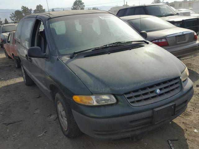 1P4GP45R9VB305349 - 1997 PLYMOUTH VOYAGER SE GREEN photo 1