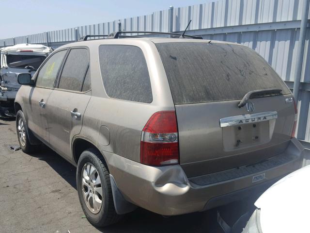 2HNYD18673H546861 - 2003 ACURA MDX TOURIN TAN photo 3