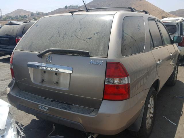 2HNYD18673H546861 - 2003 ACURA MDX TOURIN TAN photo 4