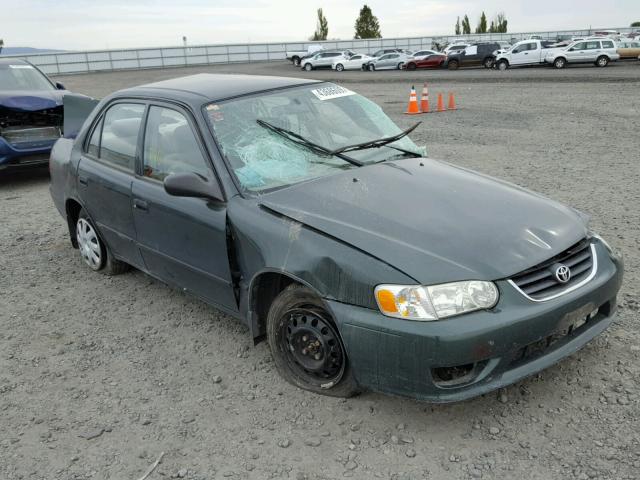 2T1BR12E32C881377 - 2002 TOYOTA COROLLA CE GREEN photo 1