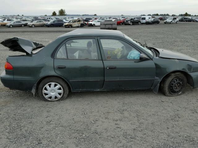 2T1BR12E32C881377 - 2002 TOYOTA COROLLA CE GREEN photo 10