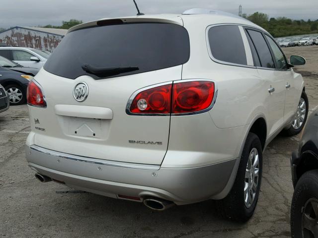 5GAKRCED3CJ361766 - 2012 BUICK ENCLAVE CREAM photo 4
