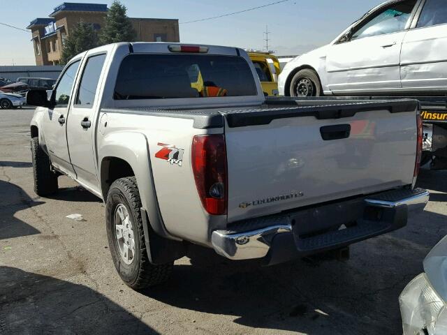 1GCDT136658169110 - 2005 CHEVROLET COLORADO SILVER photo 3