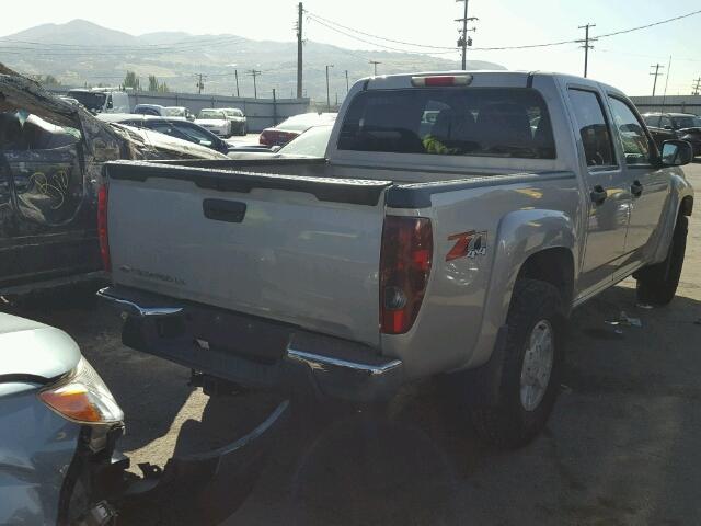 1GCDT136658169110 - 2005 CHEVROLET COLORADO SILVER photo 4