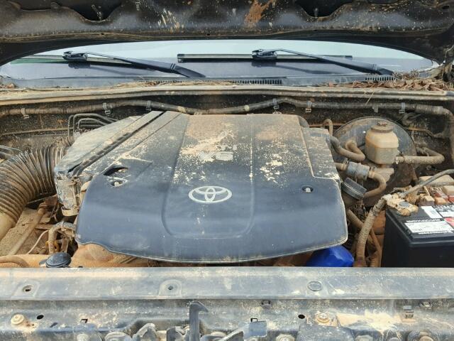 5TELU42N36Z169925 - 2006 TOYOTA TACOMA BLACK photo 7