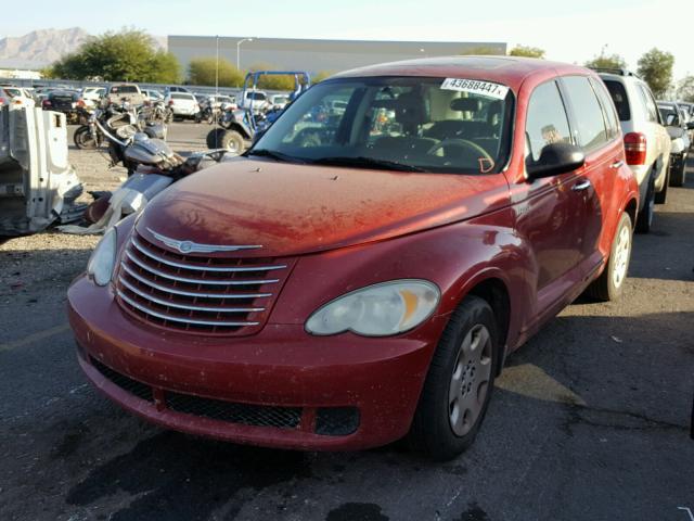 3A4FY58BX6T201237 - 2006 CHRYSLER PT CRUISER RED photo 2