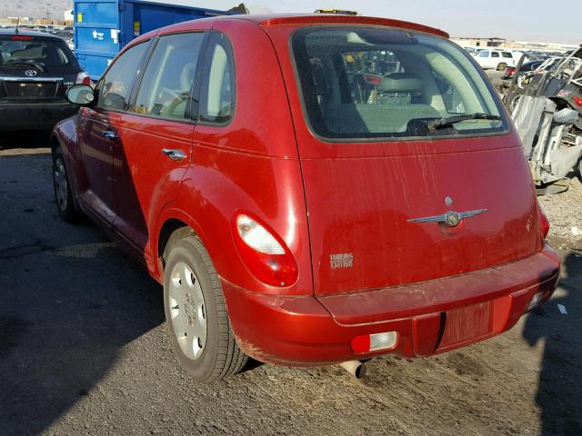 3A4FY58BX6T201237 - 2006 CHRYSLER PT CRUISER RED photo 3