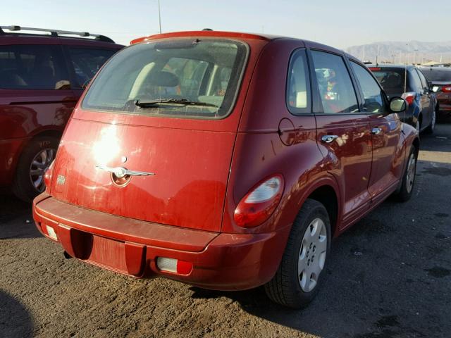 3A4FY58BX6T201237 - 2006 CHRYSLER PT CRUISER RED photo 4