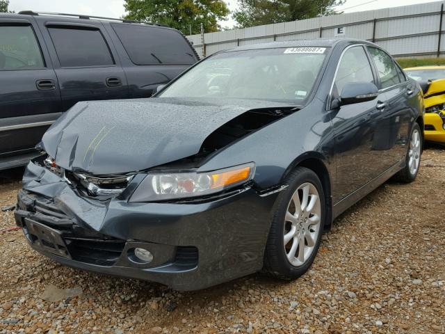 JH4CL96926C010503 - 2006 ACURA TSX GREEN photo 2