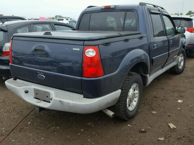 1FMZU67E52UC52334 - 2002 FORD EXPLORER S BLUE photo 4