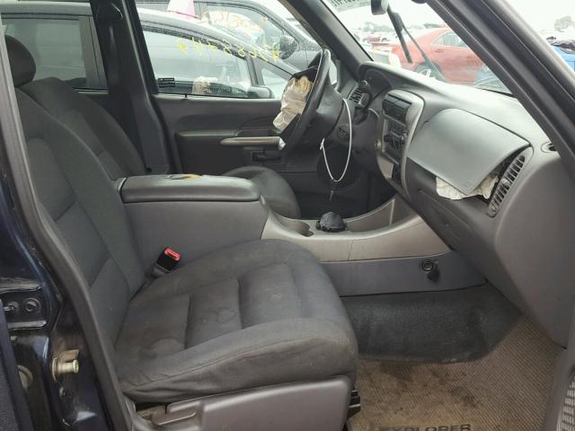 1FMZU67E52UC52334 - 2002 FORD EXPLORER S BLUE photo 5