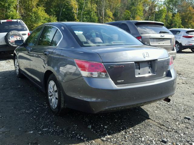 1HGCP263X9A194213 - 2009 HONDA ACCORD LX GRAY photo 3