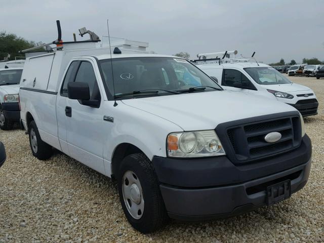 1FTRF12207KD33307 - 2007 FORD F150 WHITE photo 1