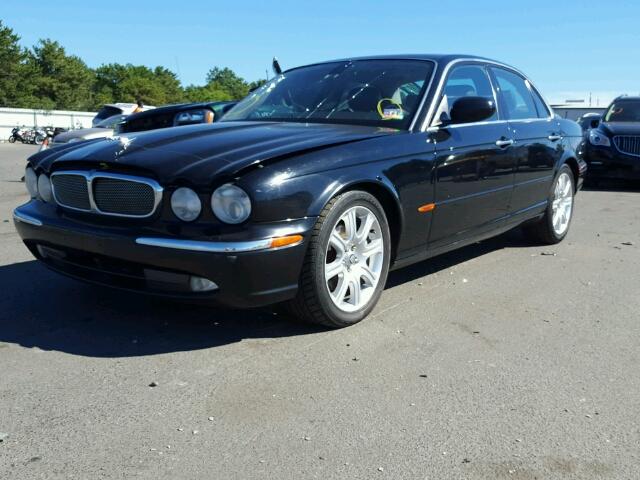 SAJEA71C74SG00923 - 2004 JAGUAR XJ8 BLACK photo 2