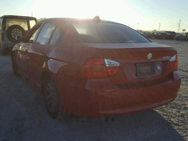 WBAVA33587PG51079 - 2007 BMW 328 I RED photo 3