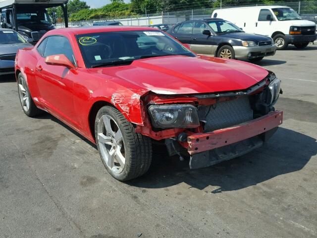 2G1FT1EW9A9204316 - 2010 CHEVROLET CAMARO Naranja foto 1