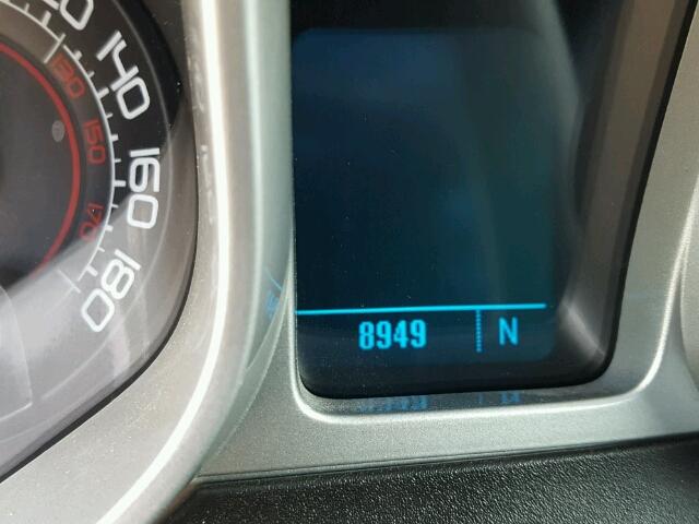 2G1FT1EW9A9204316 - 2010 CHEVROLET CAMARO Naranja foto 8