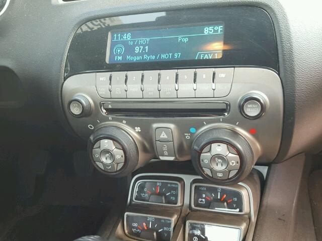 2G1FT1EW9A9204316 - 2010 CHEVROLET CAMARO Naranja foto 9