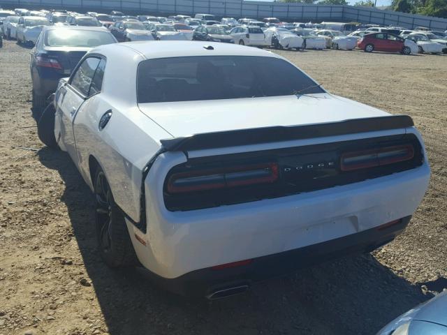 2C3CDZAG0HH531986 - 2017 DODGE CHALLENGER WHITE photo 3