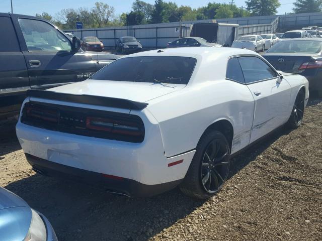 2C3CDZAG0HH531986 - 2017 DODGE CHALLENGER WHITE photo 4