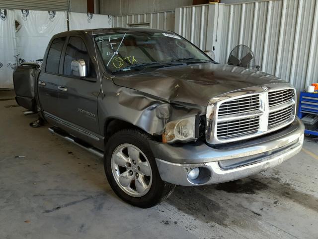 1D7HA18D85J638467 - 2005 DODGE RAM 1500 GRAY photo 1