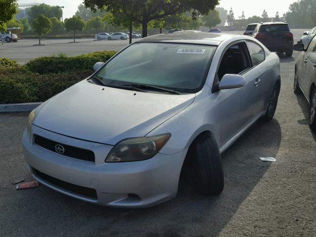 JTKDE177950053601 - 2005 TOYOTA SCION TC SILVER photo 2