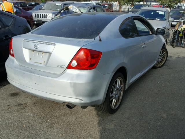 JTKDE177950053601 - 2005 TOYOTA SCION TC SILVER photo 4