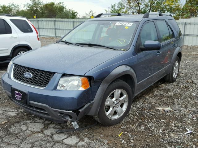 1FMZK05155GA54195 - 2005 FORD FREESTYLE BLUE photo 2