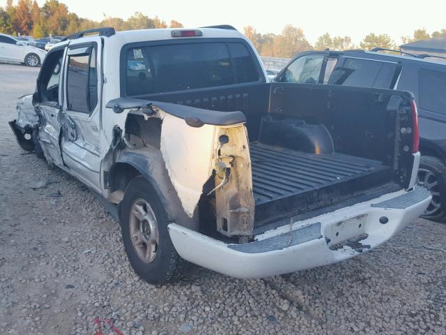 1FMZU67K64UC34787 - 2004 FORD EXPLORER S WHITE photo 3