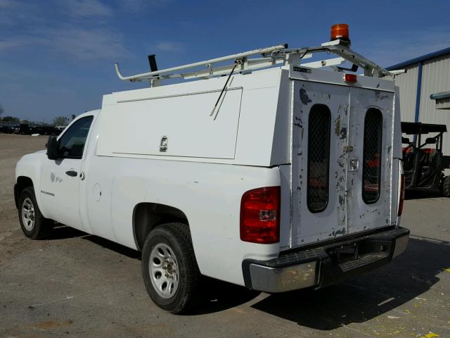 1GCEC14X88Z140556 - 2008 CHEVROLET SILVERADO WHITE photo 3