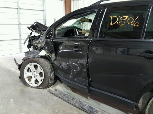 2FMDK3JC5DBE37627 - 2013 FORD EDGE BLACK photo 10