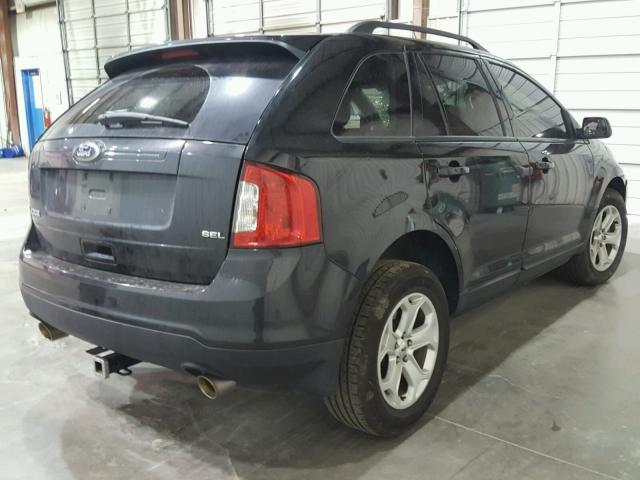 2FMDK3JC5DBE37627 - 2013 FORD EDGE Чорний фото 4
