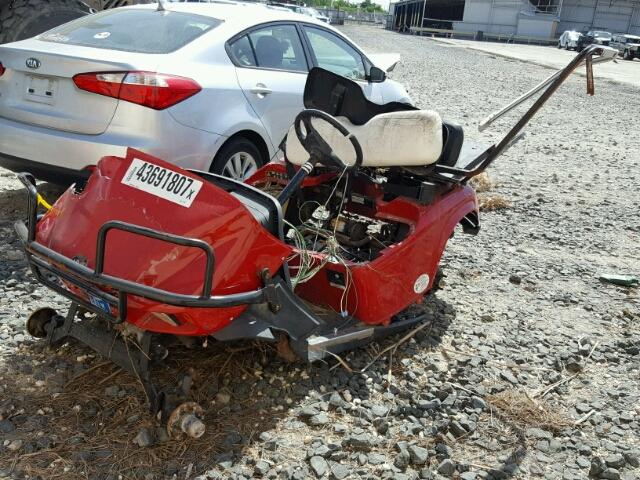 2751251 - 1999 EZGO GOLF CART RED photo 2