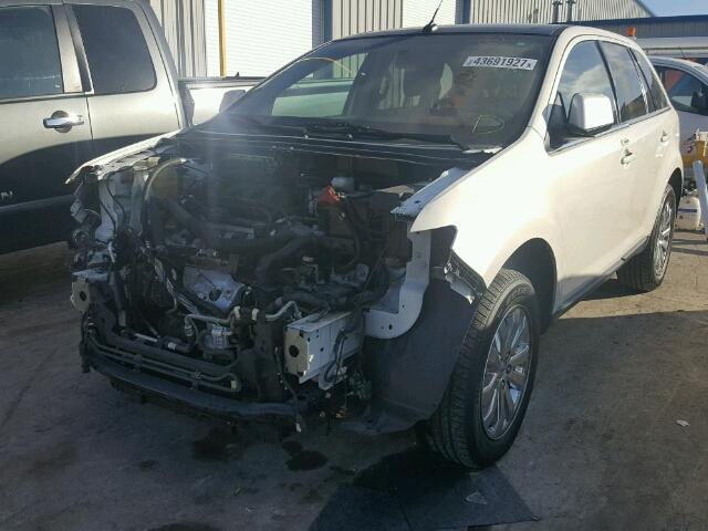 2FMDK39C78BA75200 - 2008 FORD EDGE WHITE photo 2