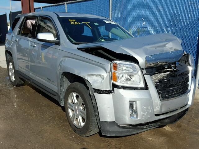 2GKALMEK5F6378526 - 2015 GMC TERRAIN SILVER photo 1