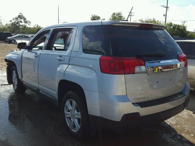 2GKALMEK5F6378526 - 2015 GMC TERRAIN SILVER photo 3