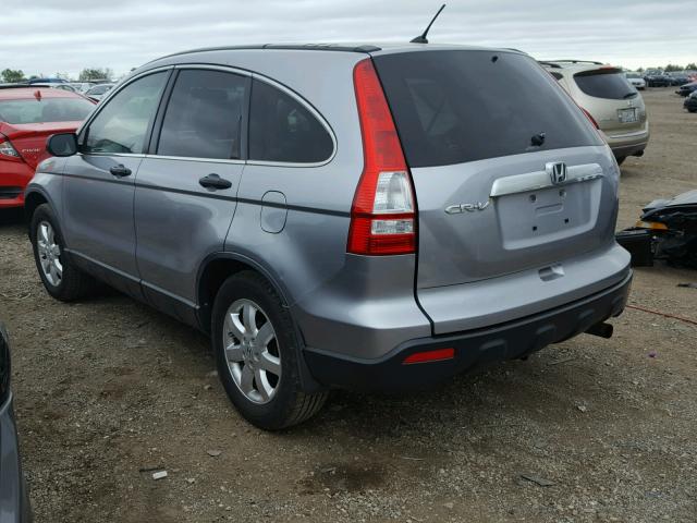 JHLRE48518C070331 - 2008 HONDA CR-V SILVER photo 3