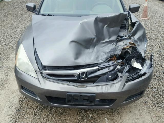 1HGCM56786A044271 - 2006 HONDA ACCORD EX GRAY photo 7