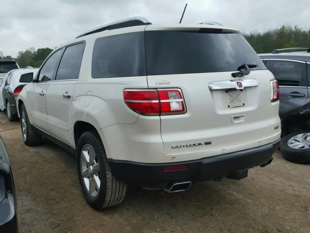 5GZEV337X8J147710 - 2008 SATURN OUTLOOK WHITE photo 3