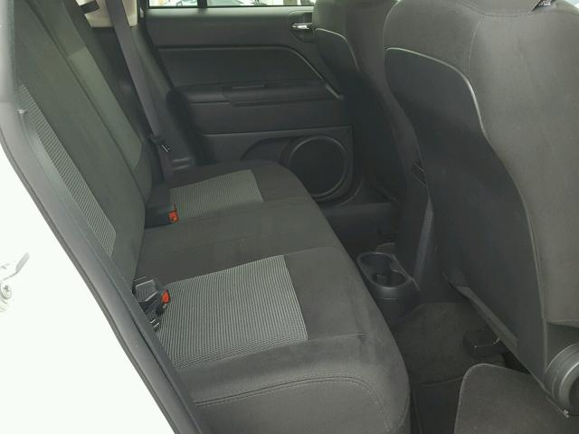 1C4NJDBB7GD789498 - 2016 JEEP COMPASS SP WHITE photo 6