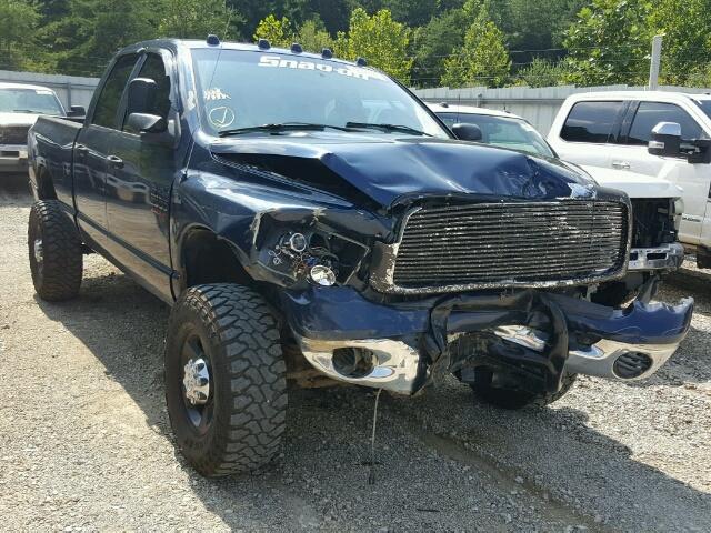 3D7KU28604G151266 - 2004 DODGE RAM 2500 S ლურჯი ფოტო 1