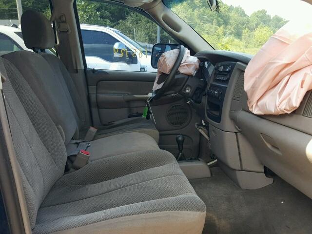 3D7KU28604G151266 - 2004 DODGE RAM 2500 S ლურჯი ფოტო 5